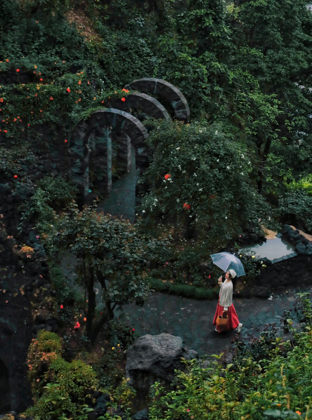 在广州‼️神秘古堡🏰雨天拍照氛围感💯