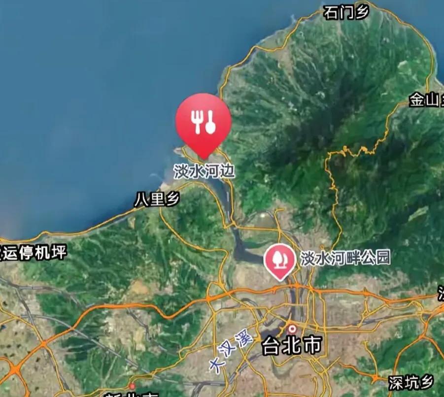一图看懂淡水河口重要性！自古兵家必争之地，直指台北市中心！