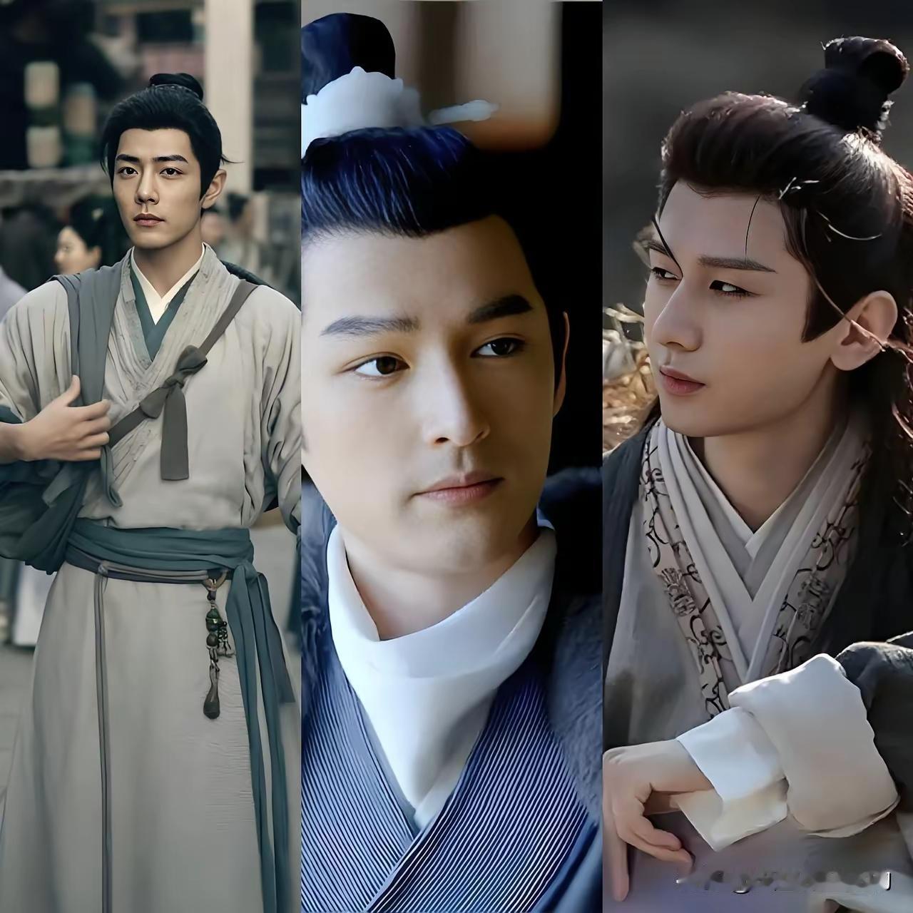 肖战，成毅，和胡歌
三大男神颜值比拼
谁是你的菜呢？[奸笑]