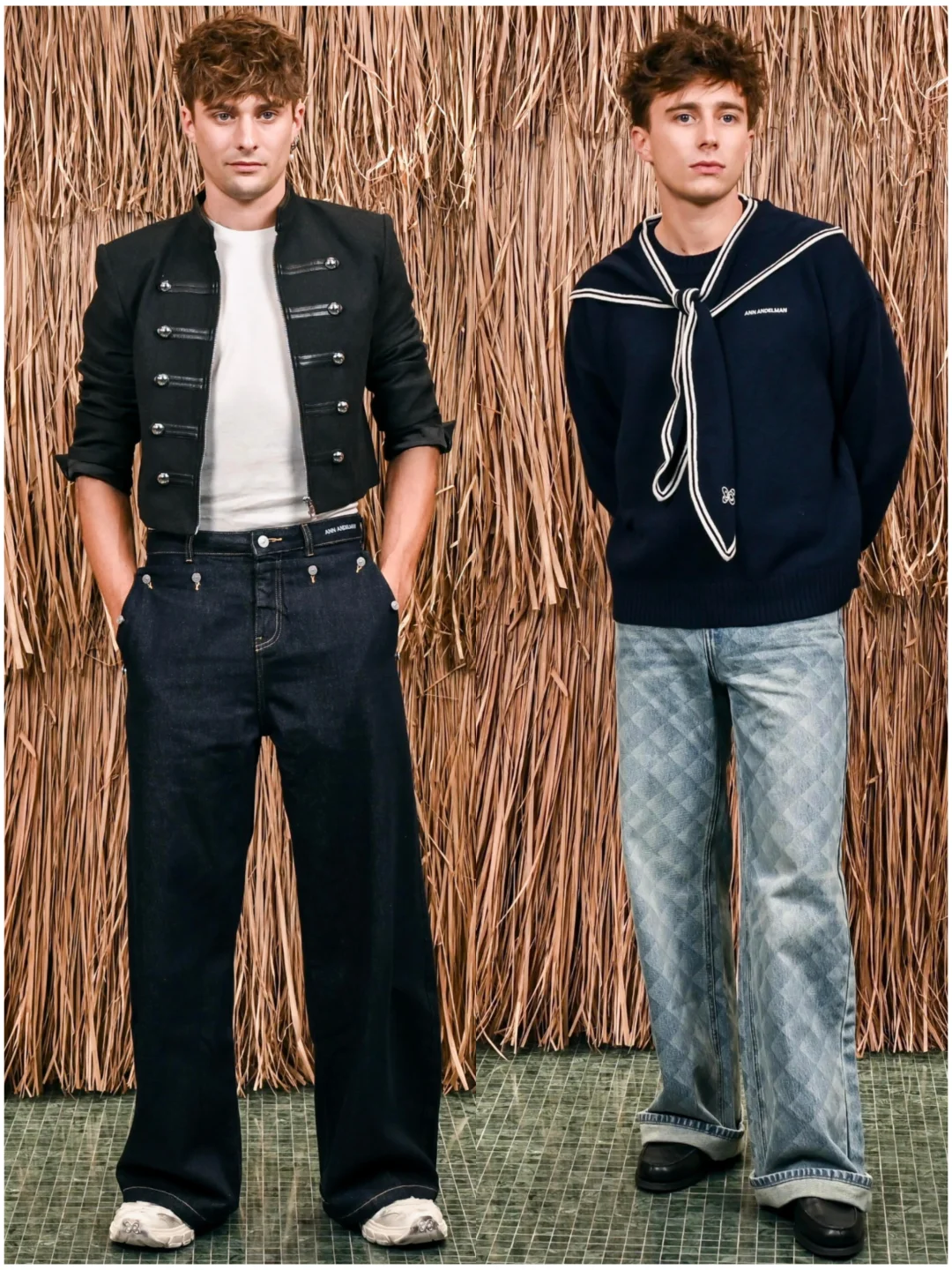 Maxence & Axel同框，两种画风反差感拉满