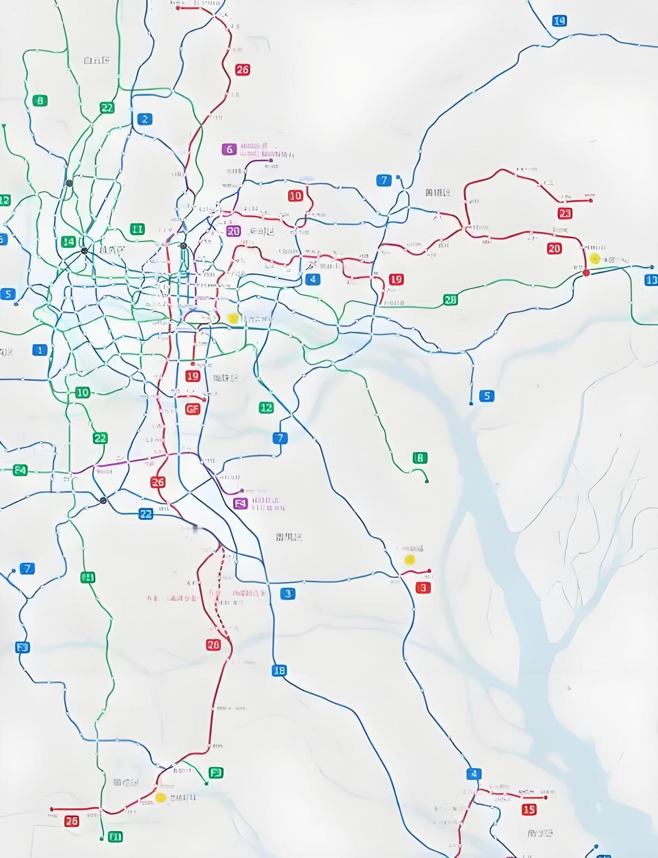 广州地铁第四期建设规划线路正在研究灵活编组设计，类似高铁两列动车重连，简单说就是