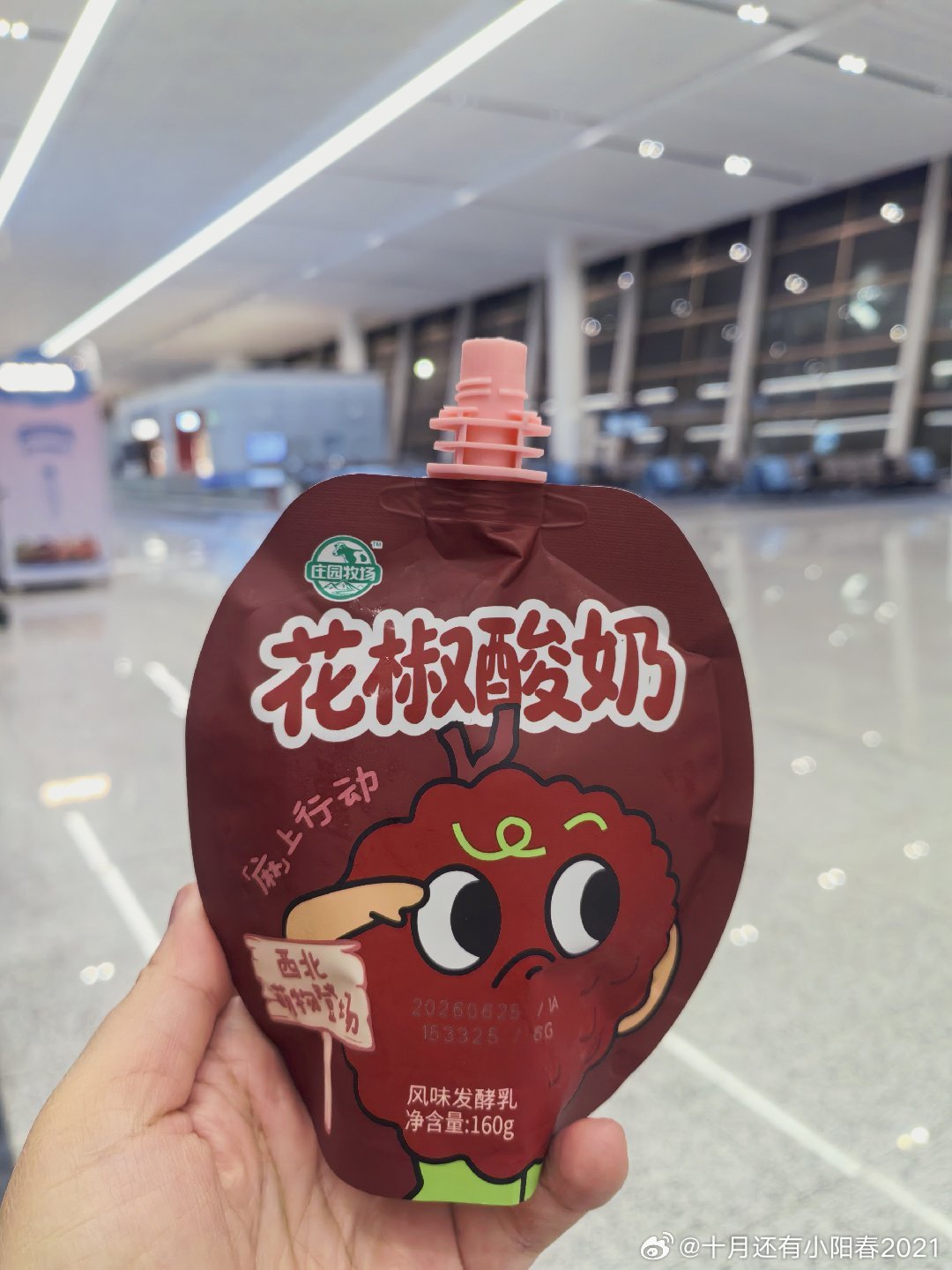 土豆酸奶！花椒酸奶！给娃带的特产 咸阳·西安咸阳国际机场