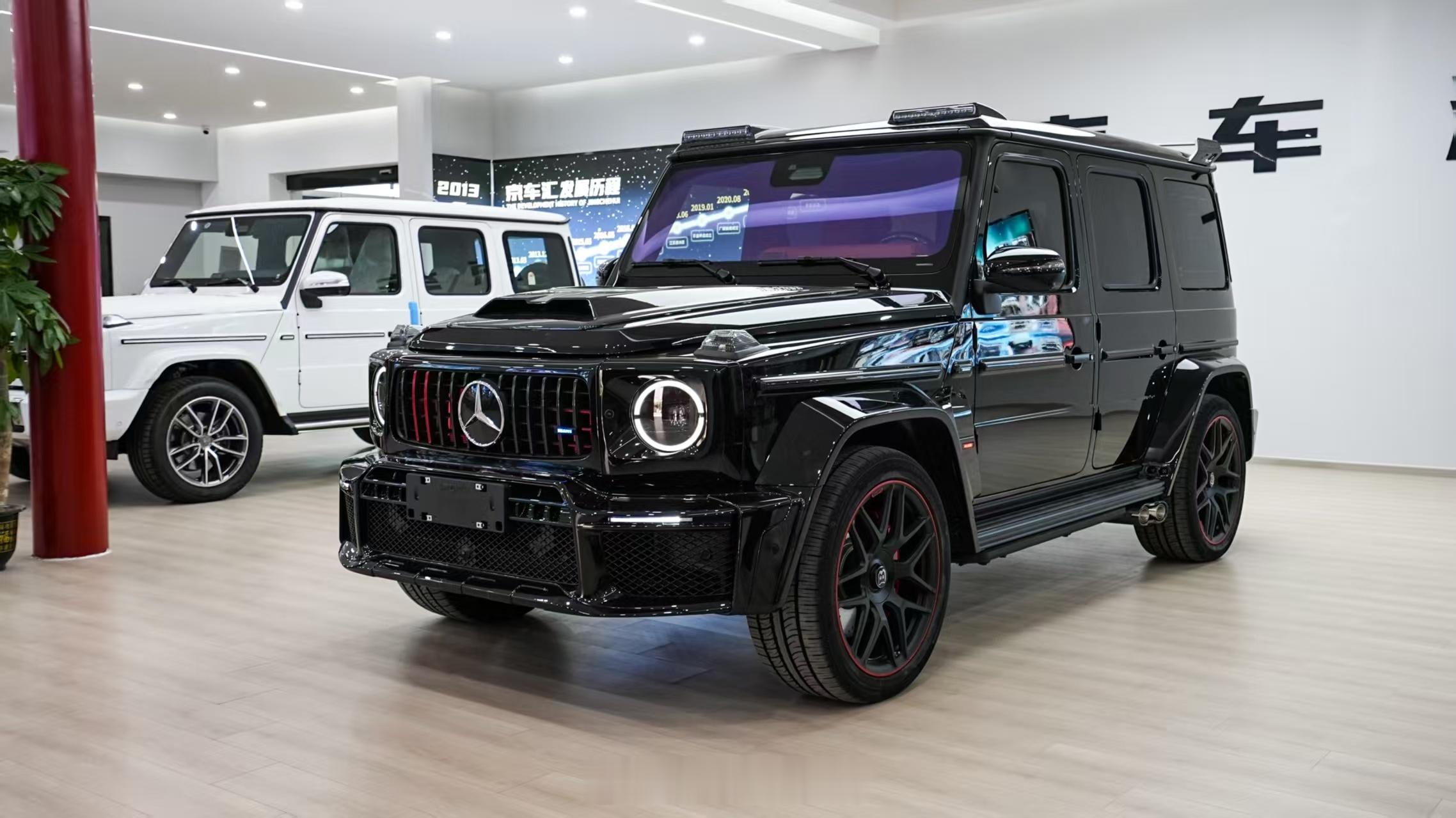 G63变身巴博斯！性能猛兽再进化黑武士外观太霸气了声浪一响 气场全开这才是男人的