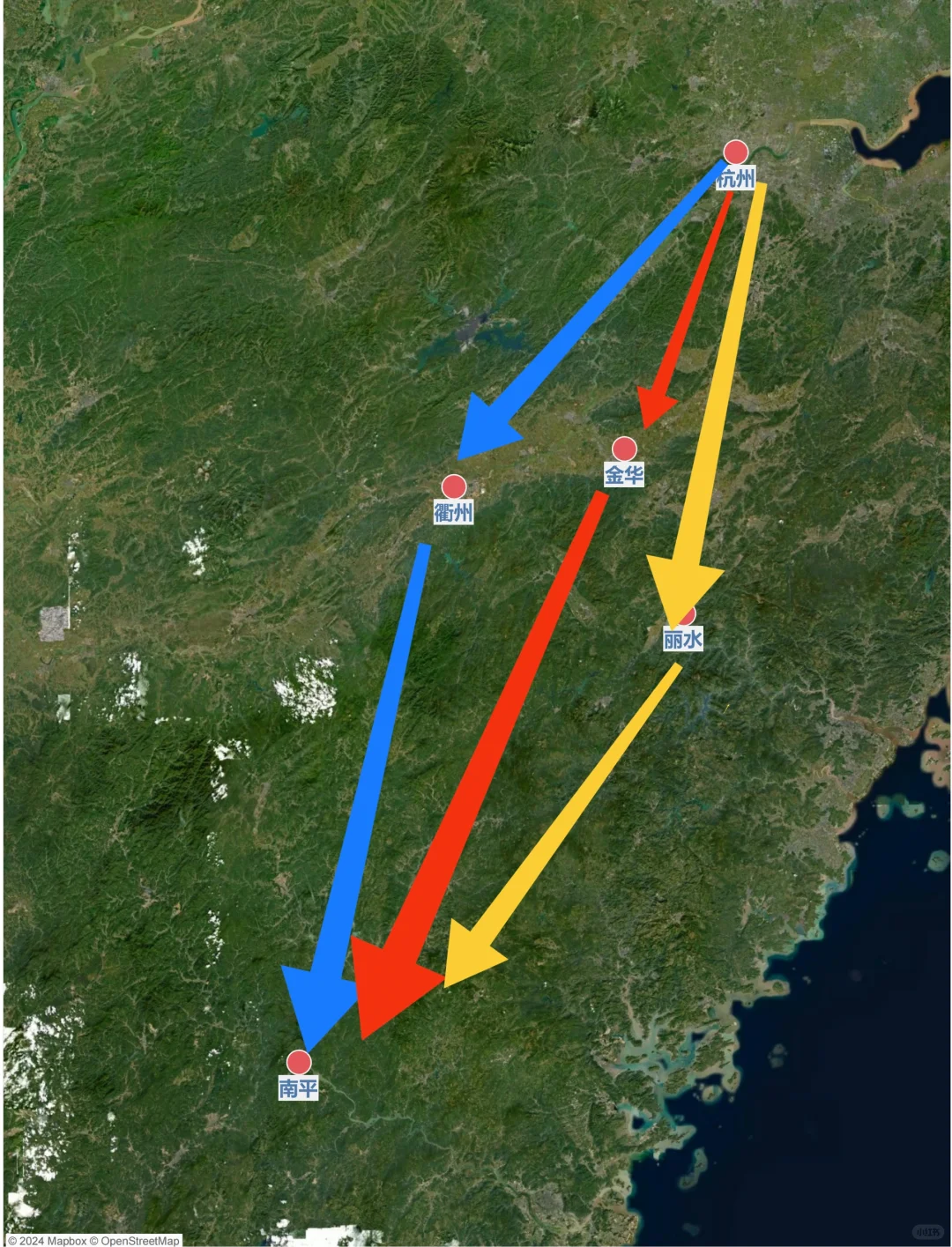 杭广高铁杭南段线路方案