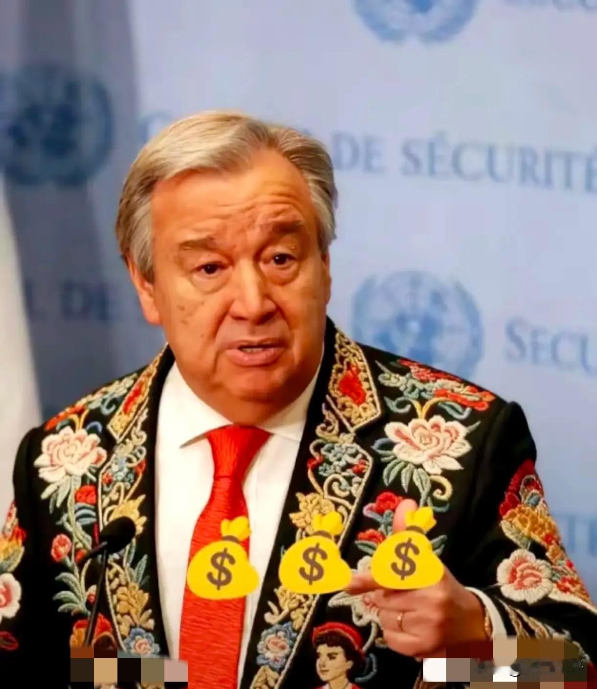 就在刚刚
联合国又来要钱了
这次要钱要的很绝，很干脆

古特雷斯发出警告：不交欠