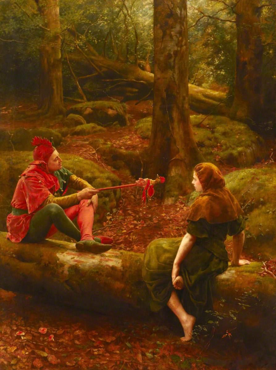 西洋历史文化鱼缸 英国画家约翰·科利尔（John Collier ，1850-1