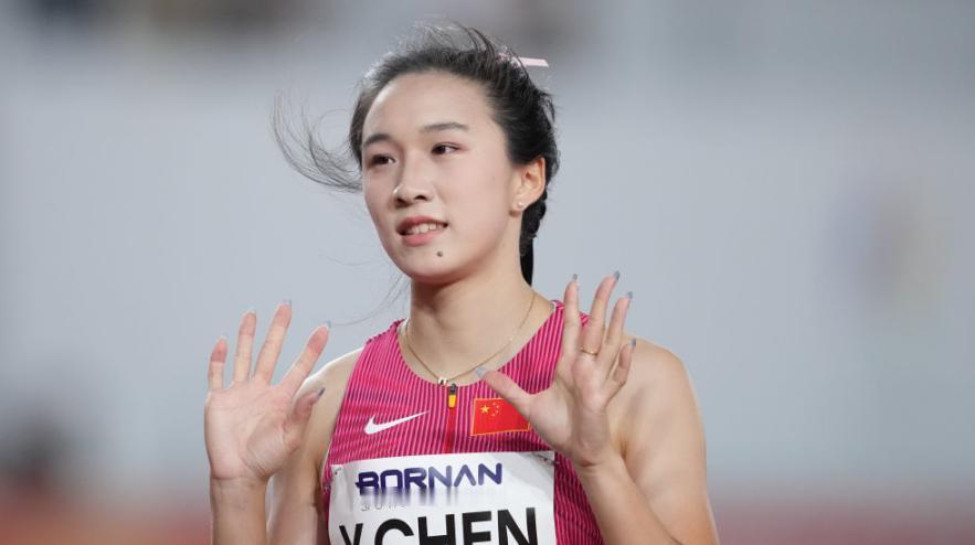 17岁亚洲女飞人陈妤颉，不是一战成名，多年来一路突破。

2023年14岁，拿下