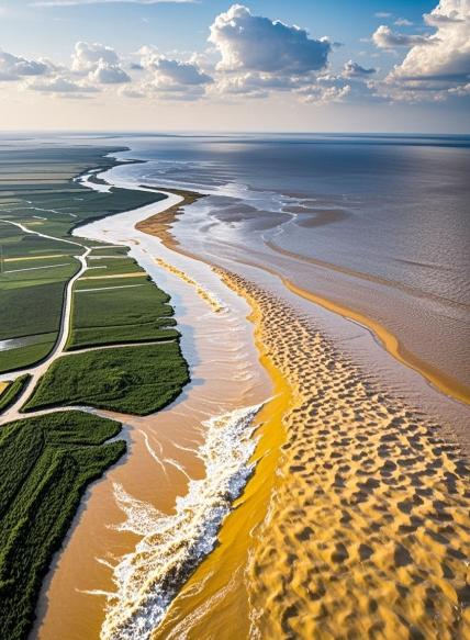 国家应把黄河入海口问题提上日程，黄河因为含沙量大，入海后形成造陆效应，现在黄河入