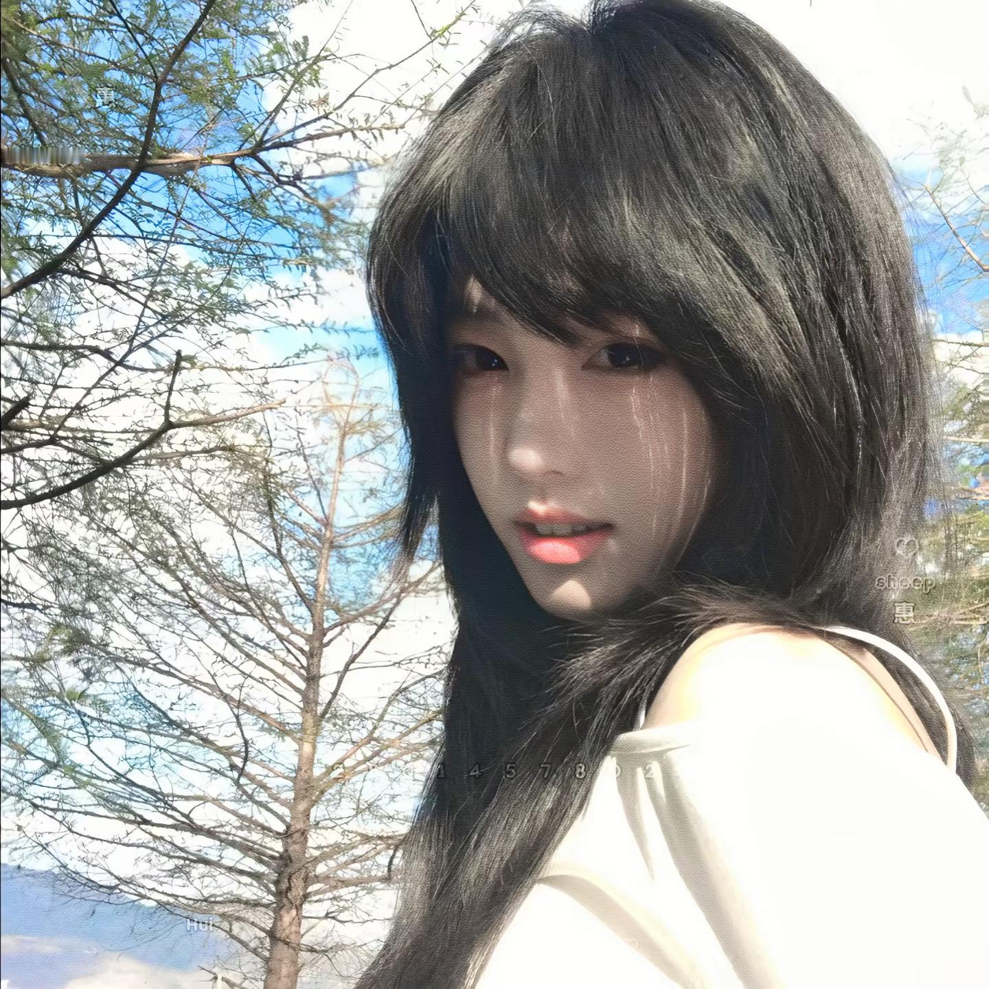 𝙒𝙚𝘾𝙝𝙖𝙩｜头像背景图搭配｜ins风女生头像｜蓝绿色头像 