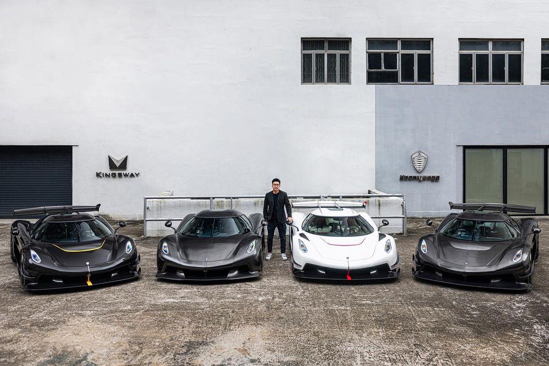 中国已经交付了三台Koenigsegg Jesko Attack和一台...