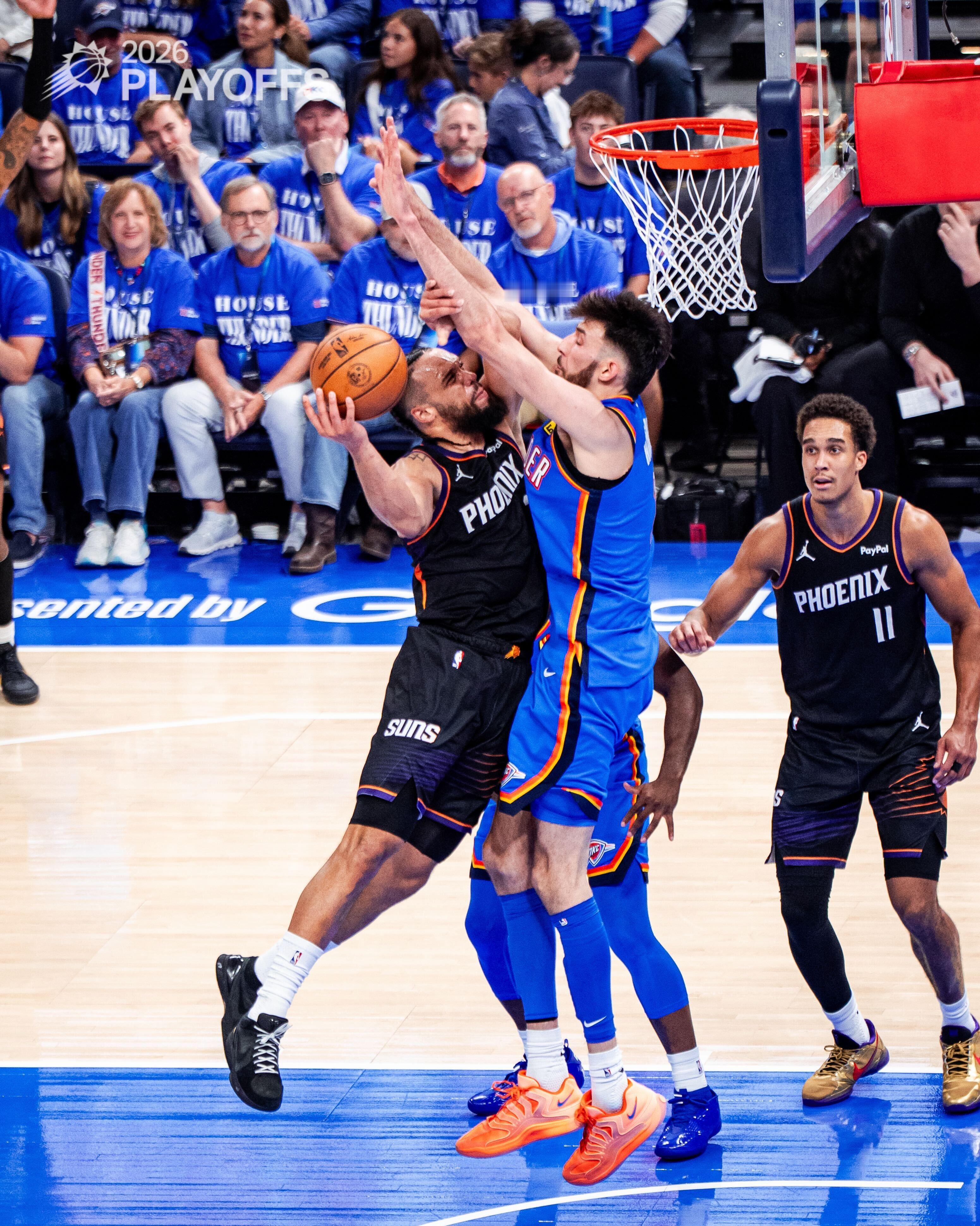 📊狄龙本场数据：18分7篮板2助攻菲尼克斯太阳 ｜太阳vs雷霆