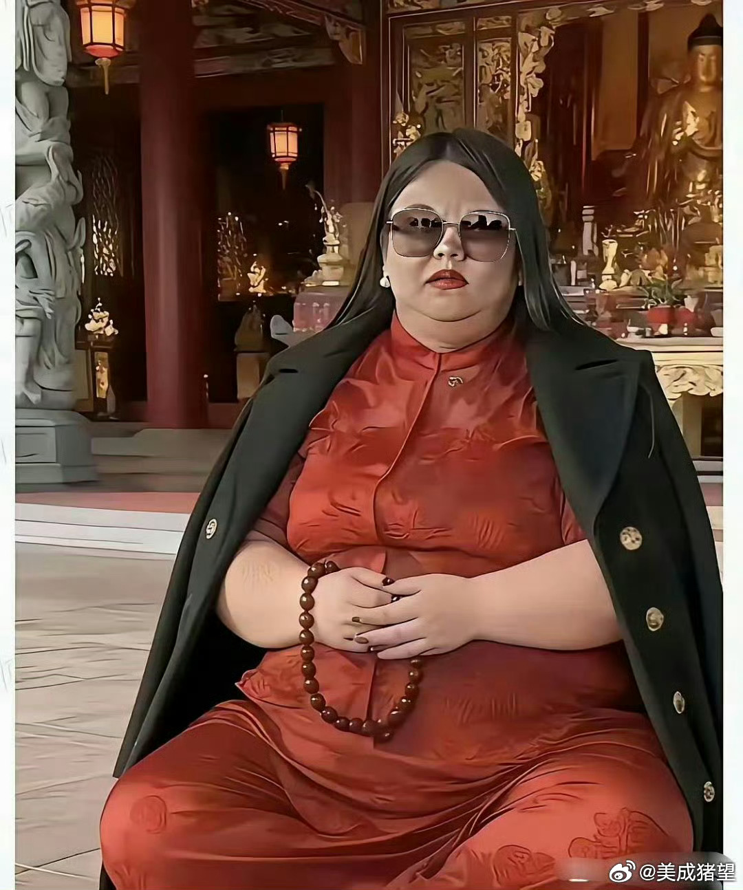 当年也是女神啊，现在是怎么了 