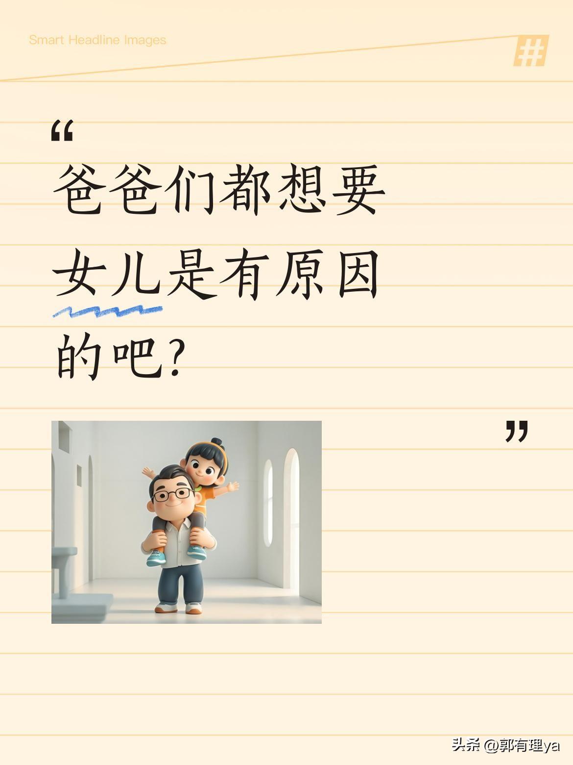 爸爸们都想要女儿是有原因的吧？
一位1岁4个月的宝宝以为爸爸睡着了，小小的身影在