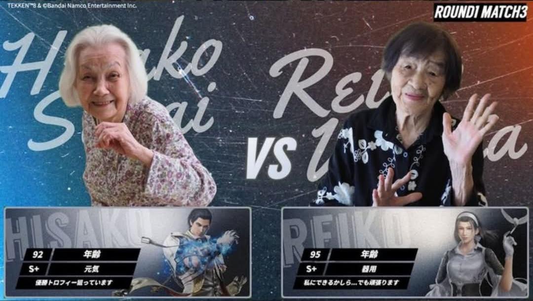 高龄玩家点燃格斗激情・九旬婆婆《铁拳8》热血对战！！

日本一般社团法人护理e 