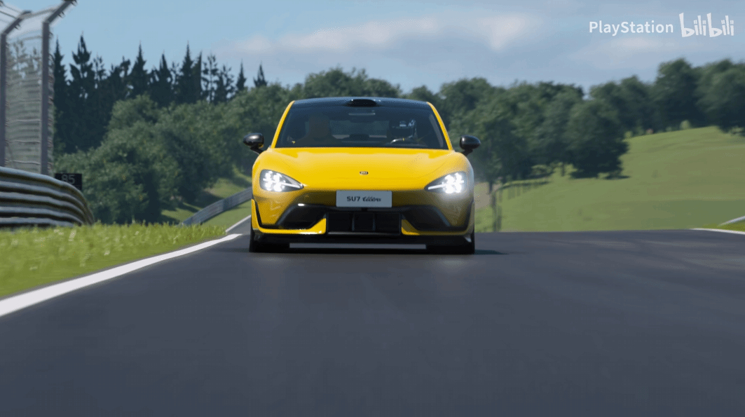 gt7上线su7Ultra了 