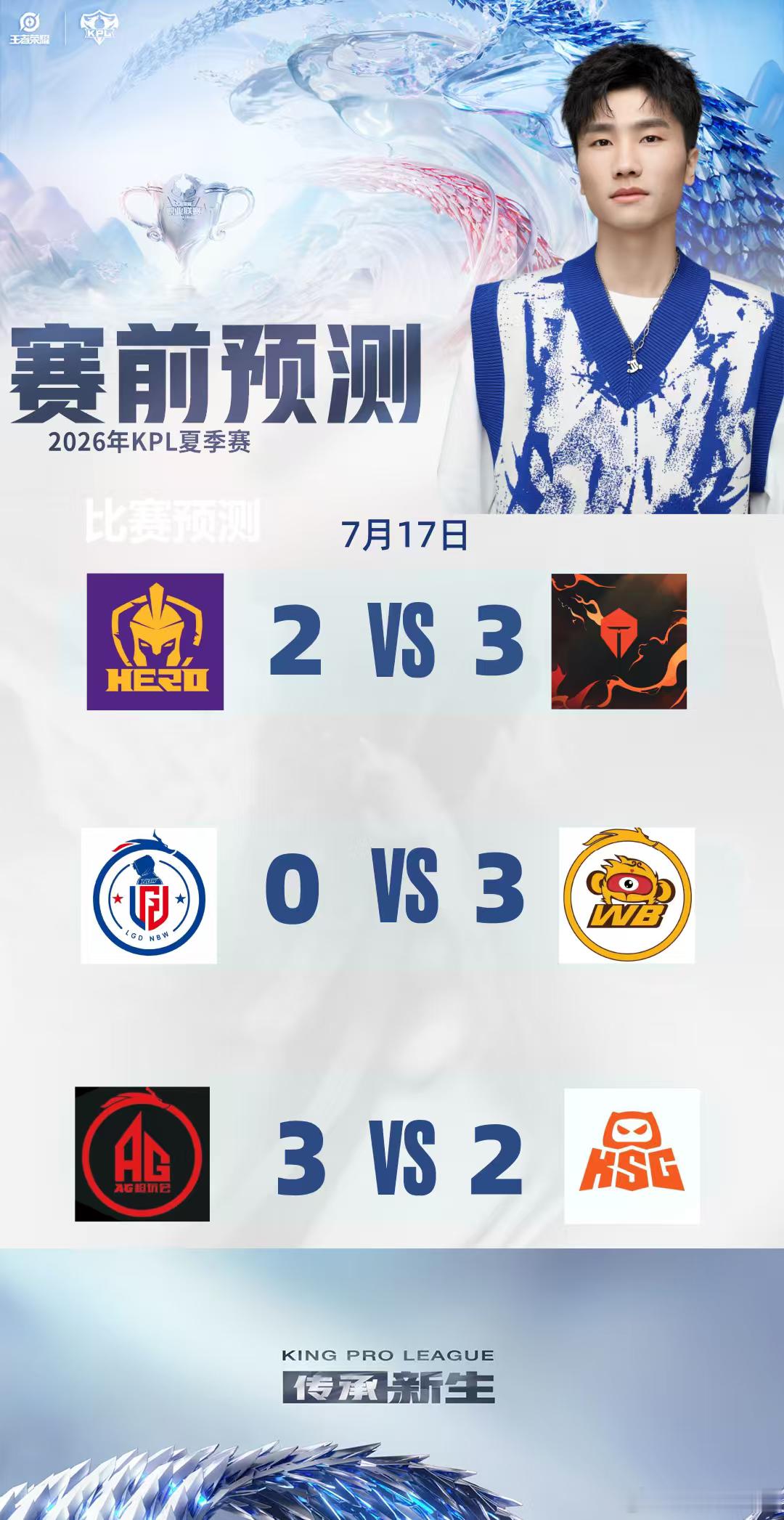 2026kpl夏季赛 今天抖音直播间～ 
