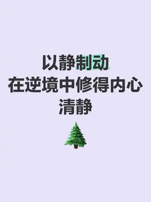 静，静字中，藏了一个争字，越争，心越要静。

以静制动，属于谋略思想，不主动争先
