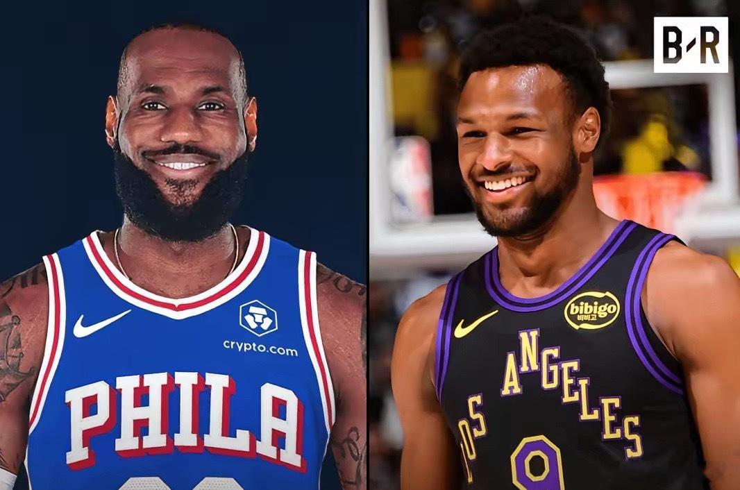 NBA历史首次父子对决历史第一！圣诞大战上演父子反目！老詹客场对阵儿子布朗尼🔥