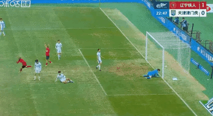 辽宁铁人vs天津津门虎半场比赛结束🔚有有李金羽指导率领的辽宁铁人凭借姆本扎的进