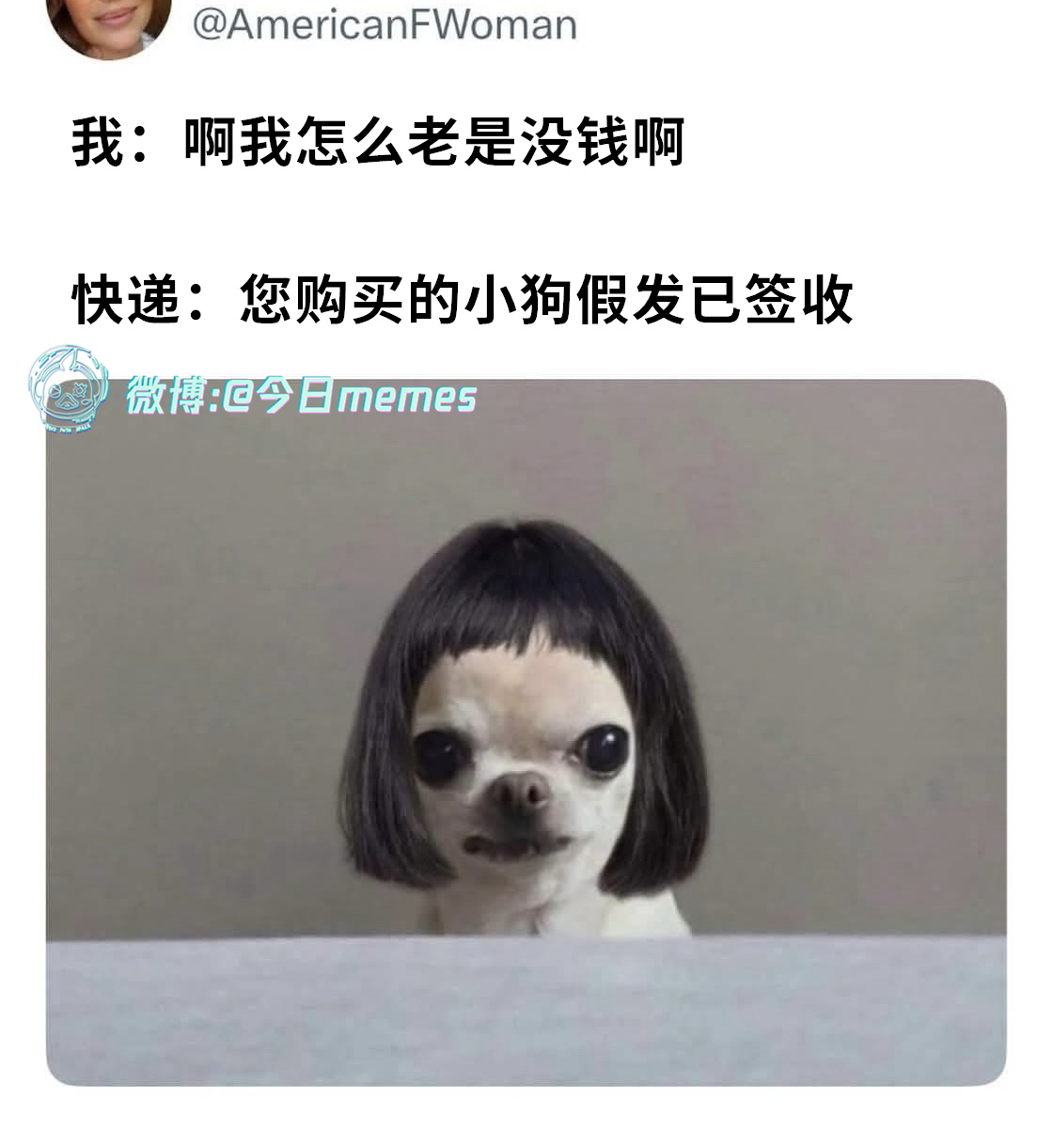 装点（AmericanFWoman）今日meme[超话]今日memes ​​​