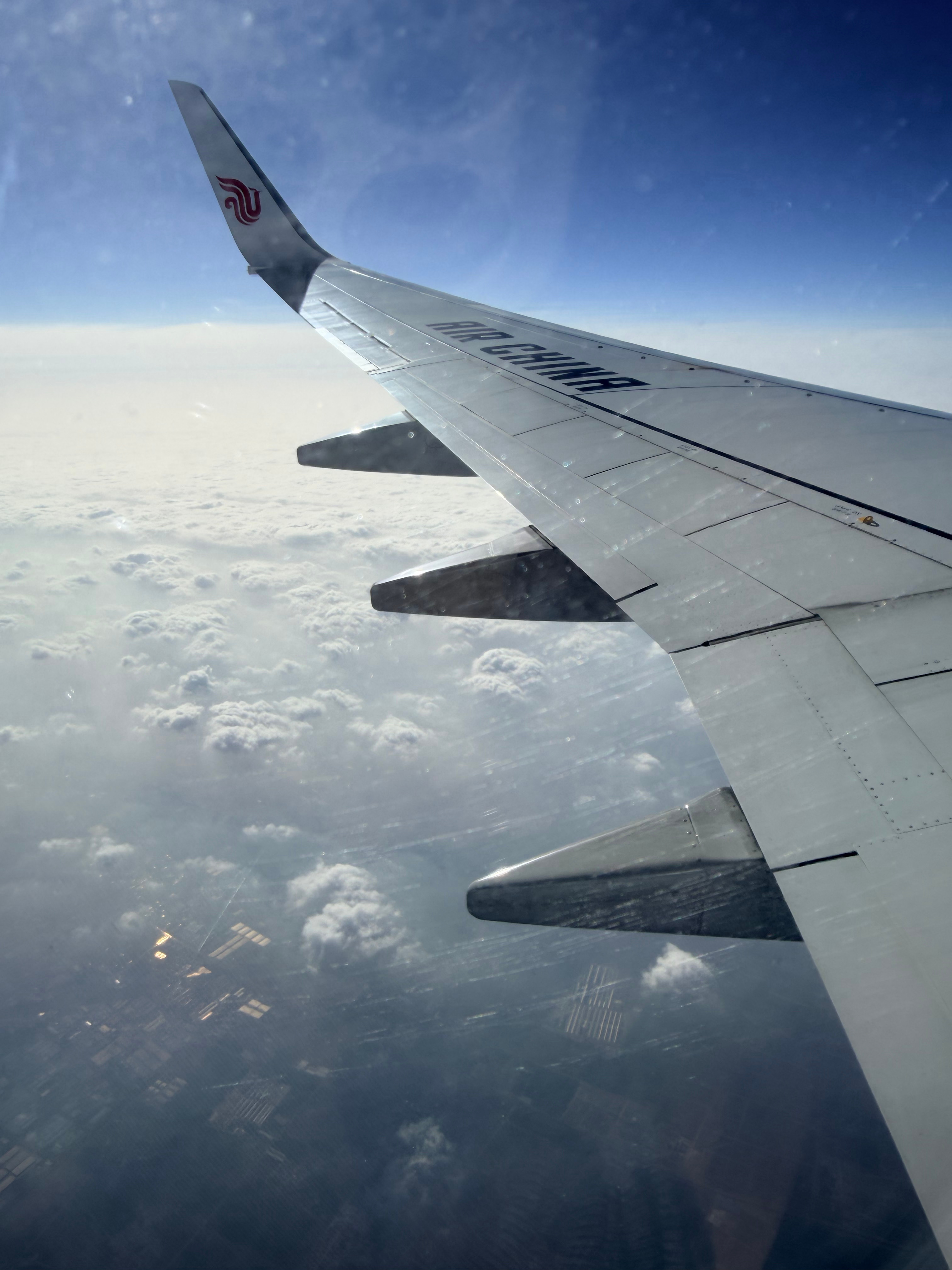 南京的早樱开了🌸我也落地北京又开始过冬天了 北京·北京首都国际机场