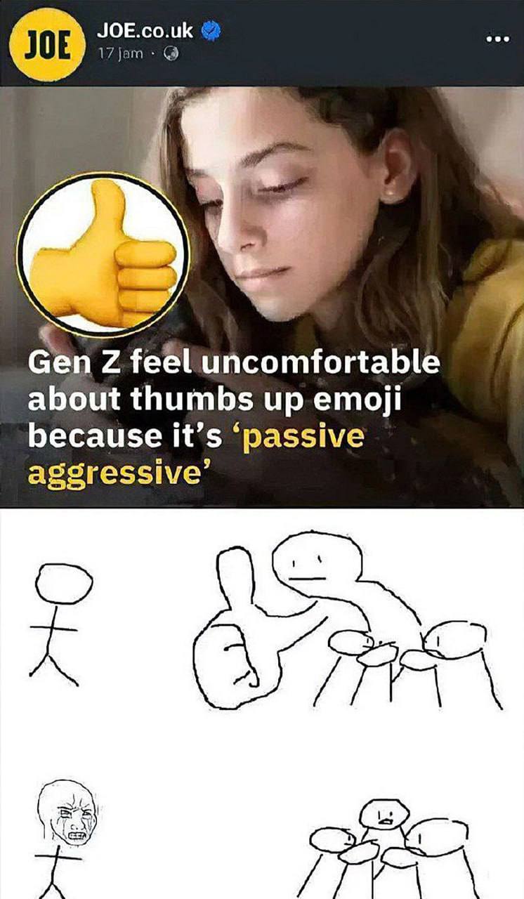 fuck you genz ​​​
