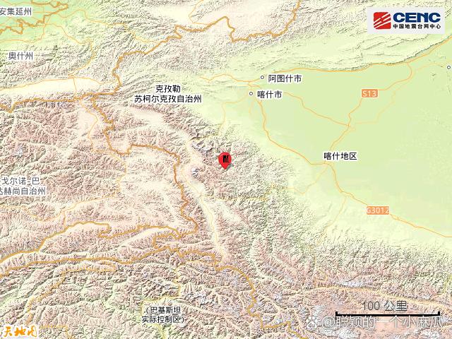 突发！此地发生4.2级地震，震源深度96千米！
根据中国地震台网正式测定的地震数