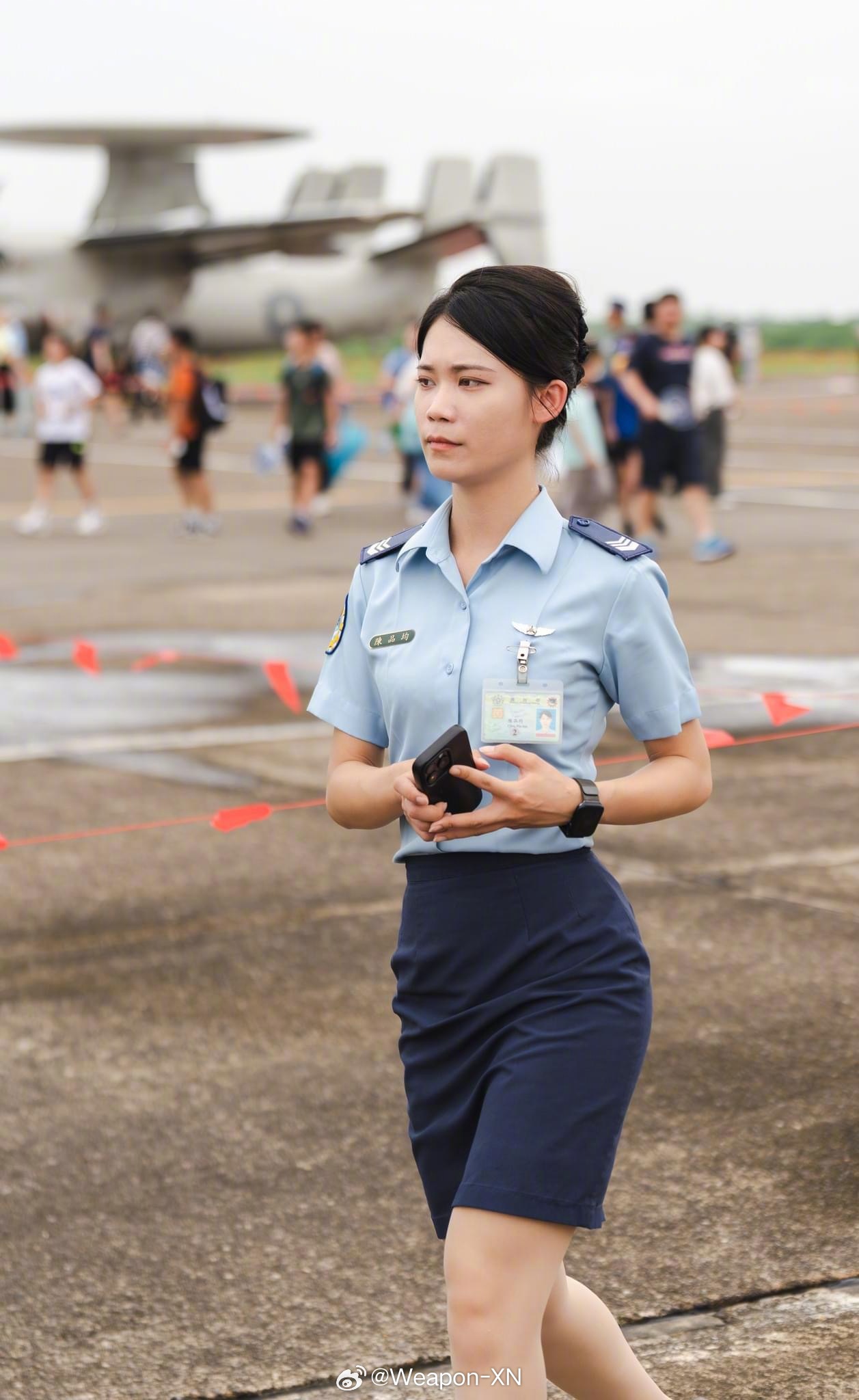 #兵器影像[超话]# 台伪空军嘉义基地开放 ​​​