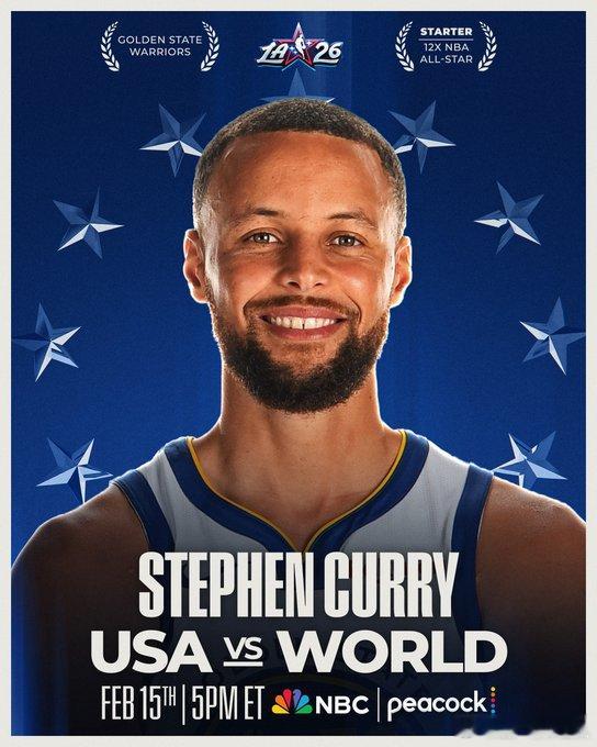 库里本赛季全明星最老首发 老将依然能打，库里本赛季场均27.6分3.8篮板4.9