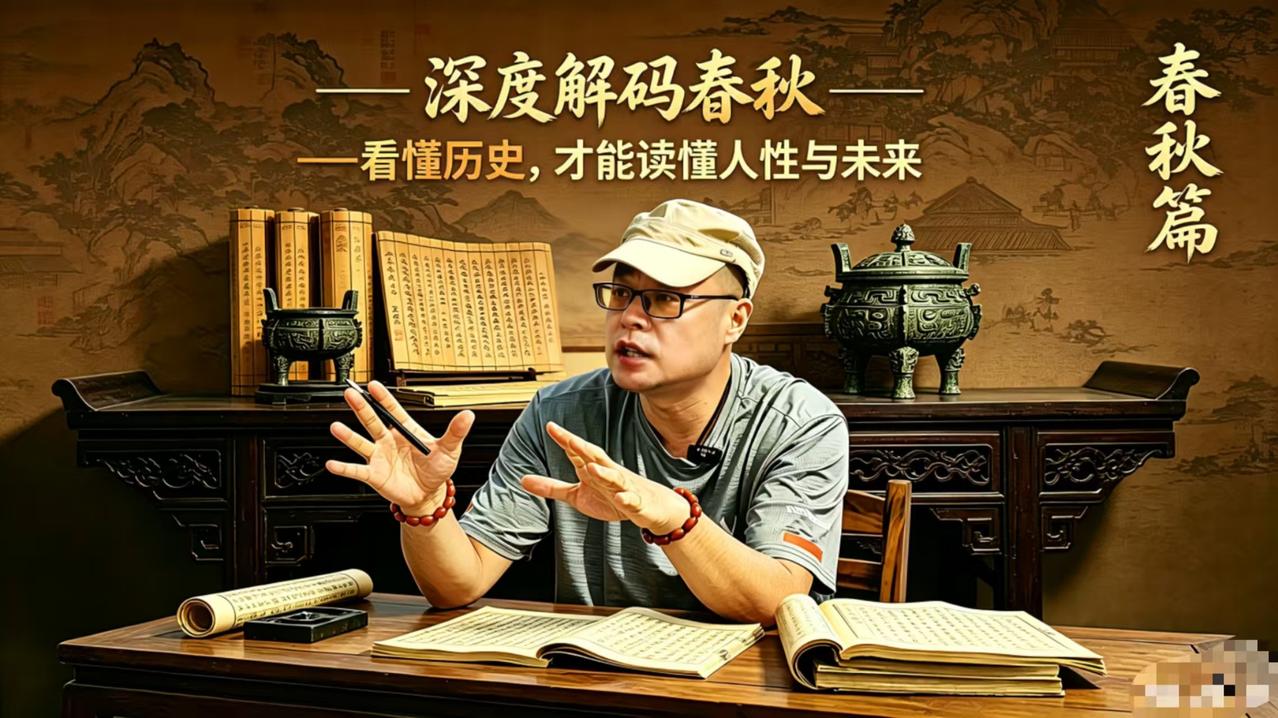 🔥小明老师《春秋电影心理学》重磅开讲

2500年前的人性修罗场，正在你的职场