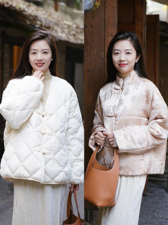 2️⃣套新中式棉袄｜当东方元素进入都市生活🍵