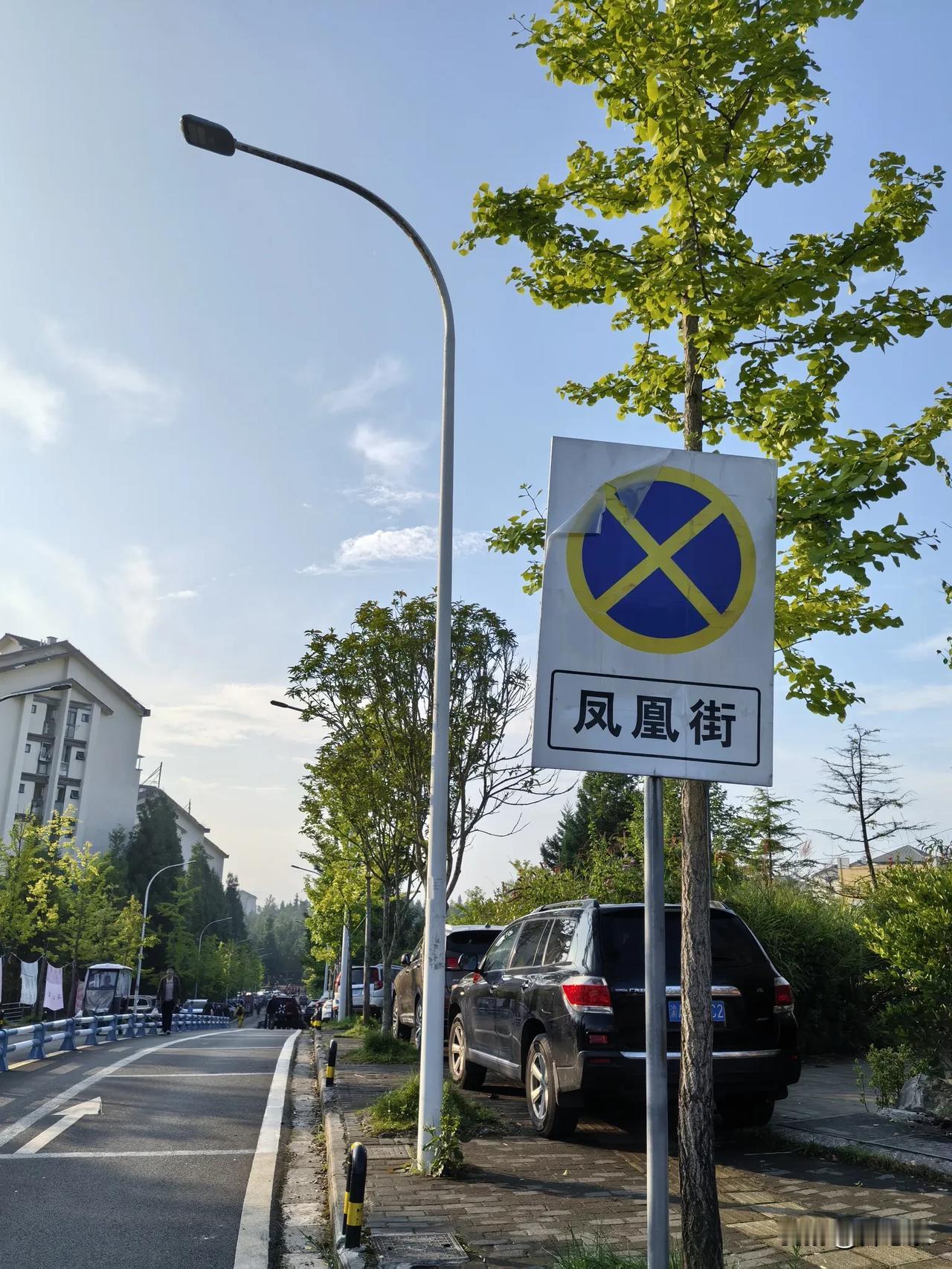 黄水的不足：凤凰街的通行困境，车停满了人行道，行人只能走车道

黄水夏天格外热闹