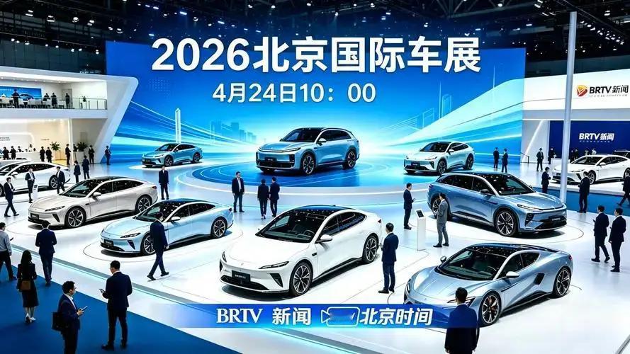 家人们！2026北京车展真的杀疯了！🔥
主题「领时代·智未来」，双馆联动规模全