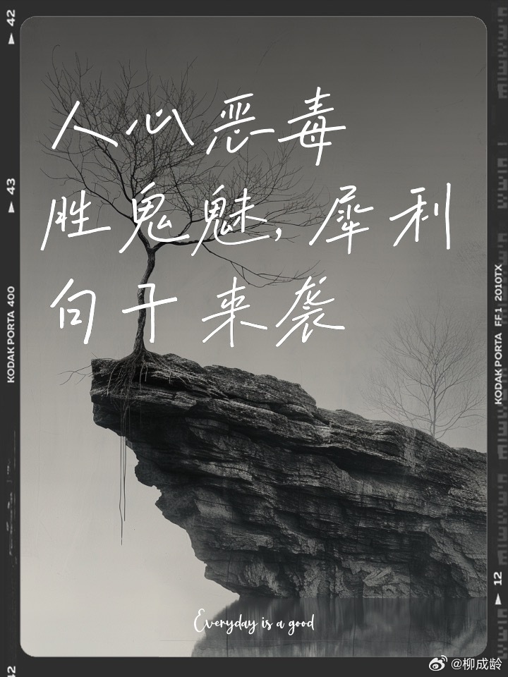 造一个词，比理解一个人容易太多。“粉底液将军”——六个字，把严肃的公共讨论降格为