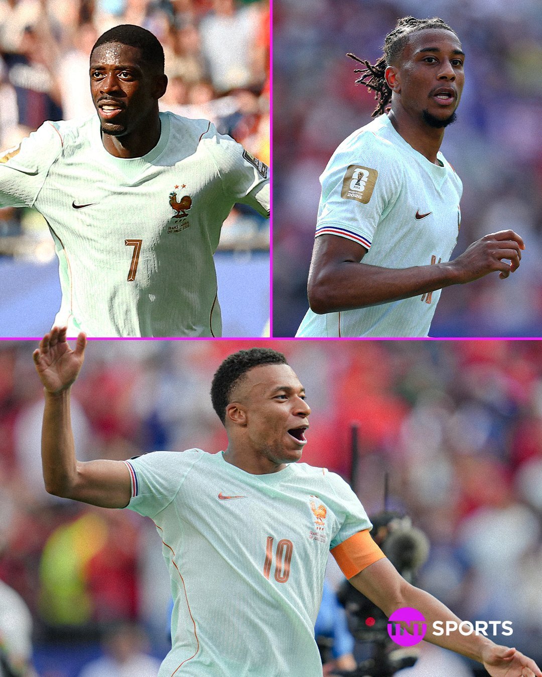 基利安·姆巴佩：⚽️8个进球🅰️3次助攻奥斯曼·登贝莱：⚽️5个进球🅰️2次