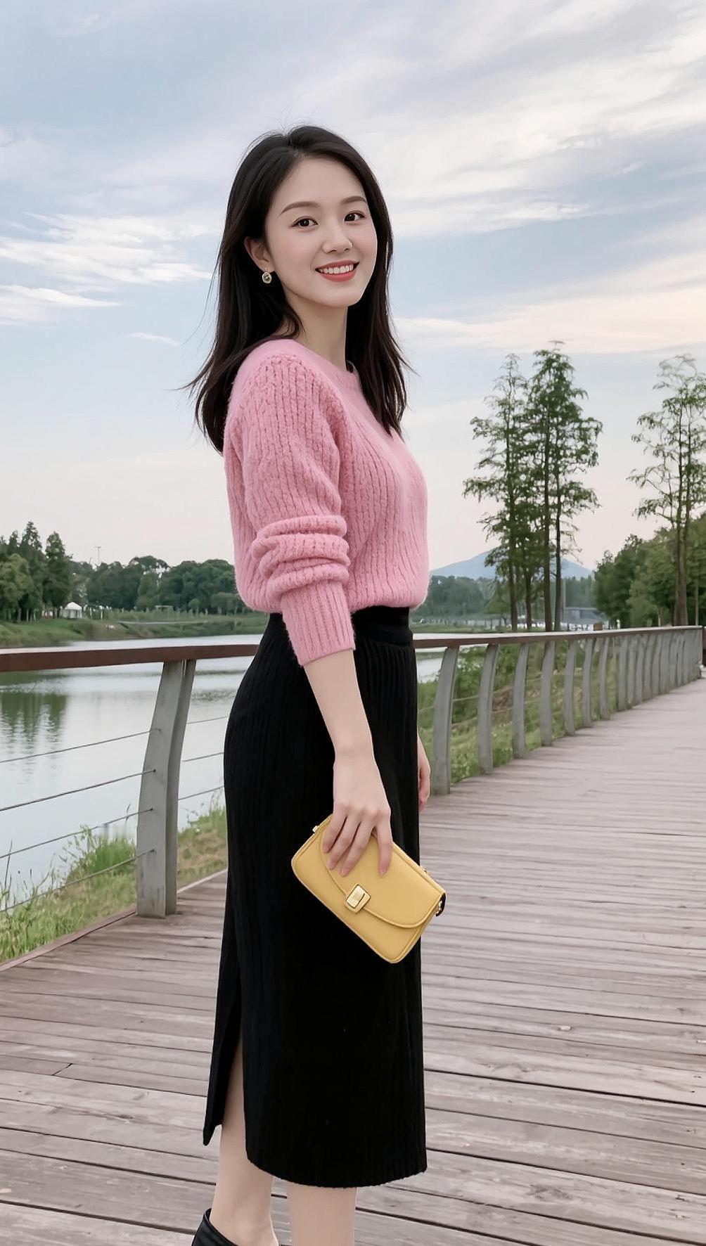 AI湖畔生活照 抖音ai创作