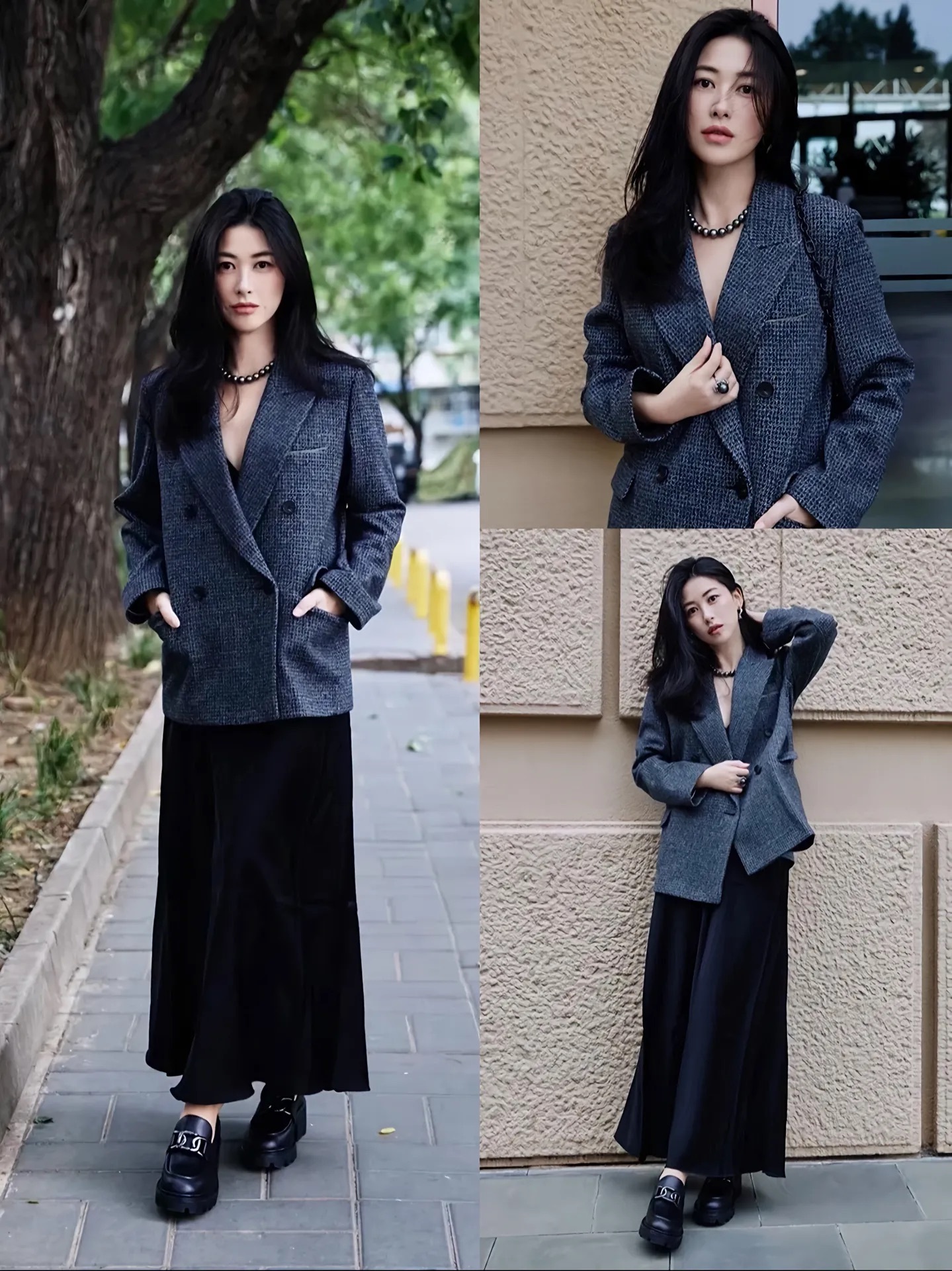 朱珠发了13张都市丽人穿搭 太气质了！珠珠姐戏里戏外都是都市丽人啊 