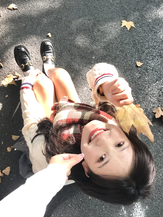 倒着拍秋天live🍂谁拍谁好看！！