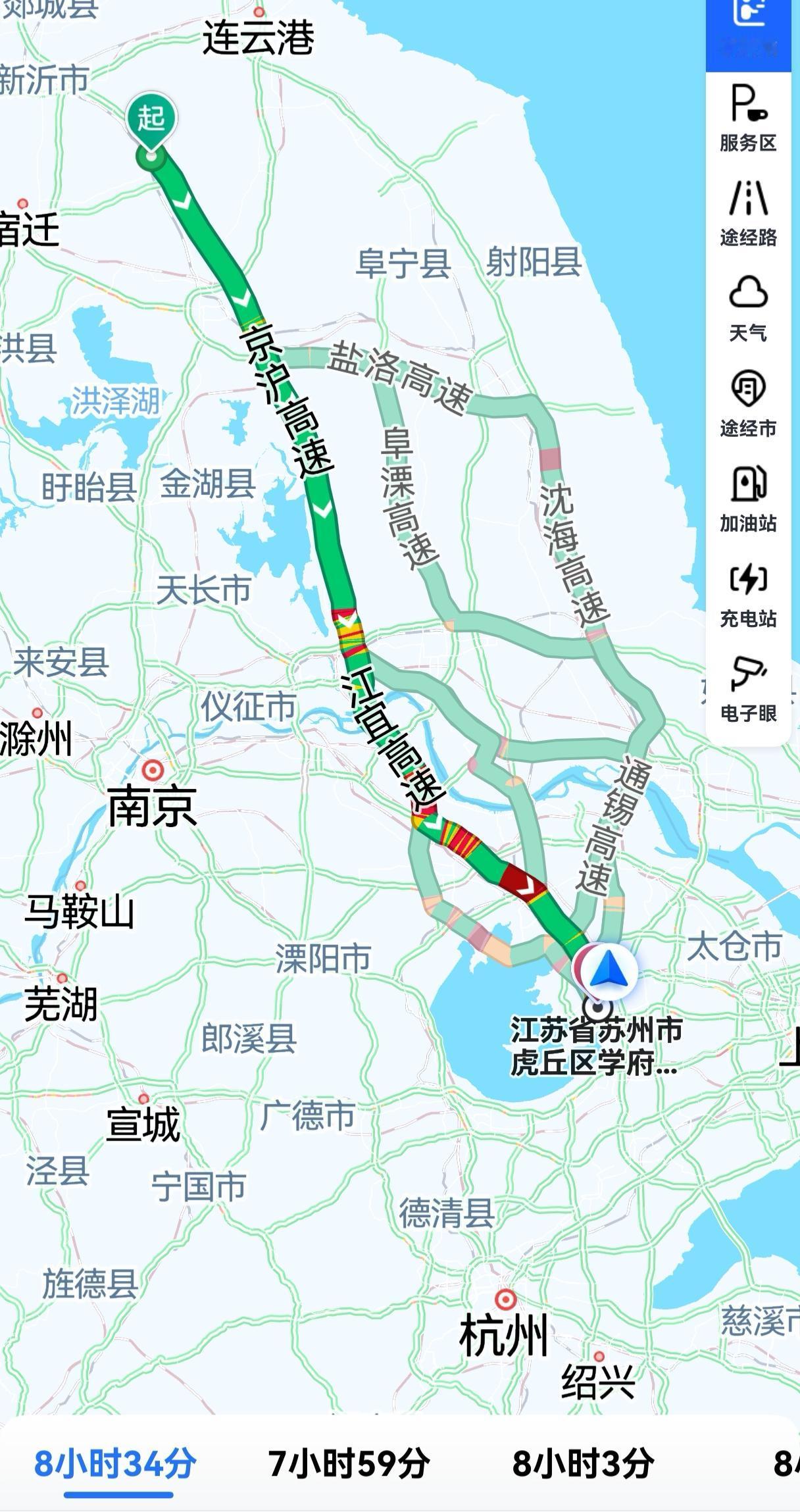 这次中秋国庆回老家看望父母，单程400多公里。我开的是插混车，比亚迪秦L。五一节