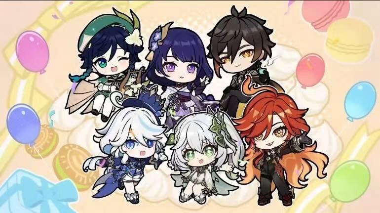 #原神[超话]##原神5.1版本直播#四周年快乐[哇][哇] ​​​