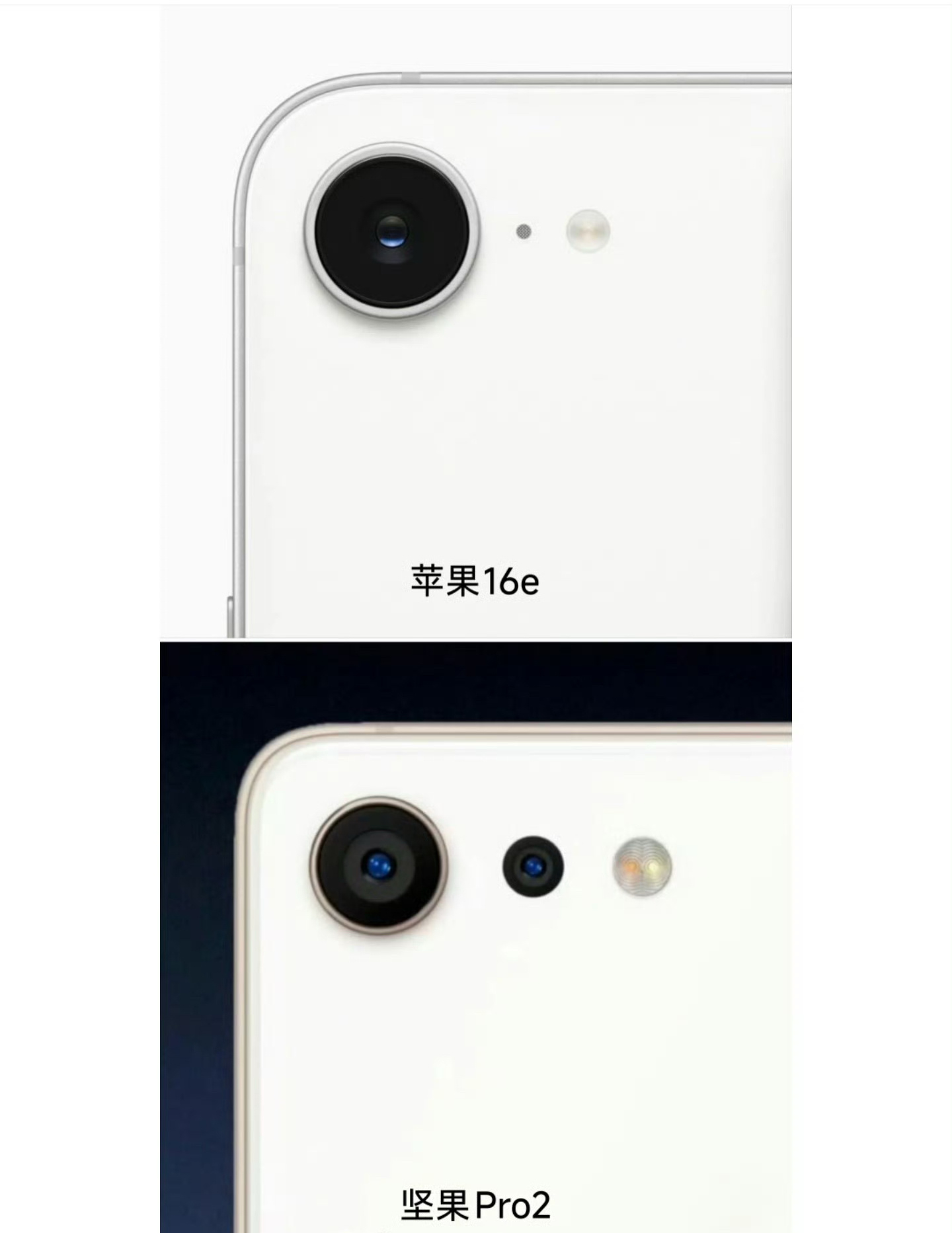 这么看，iPhone16e确实很像母公司几年前的产品坚果Pro2啊[doge] 