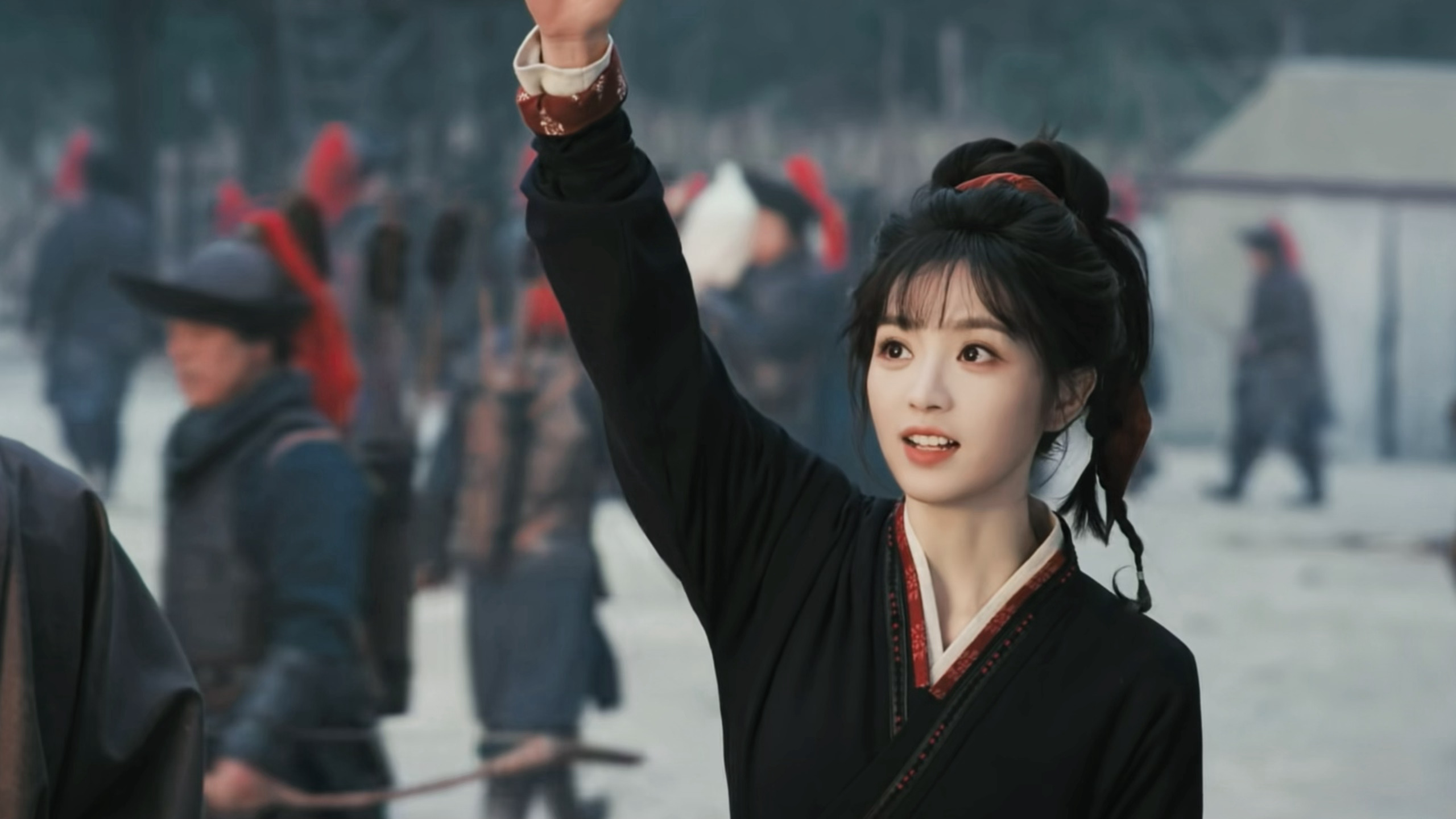 “是你夫婿啊？”“嗯！”哎哟一边比划一边形容谢征的樊长玉好萌好萌好萌😭😭😭