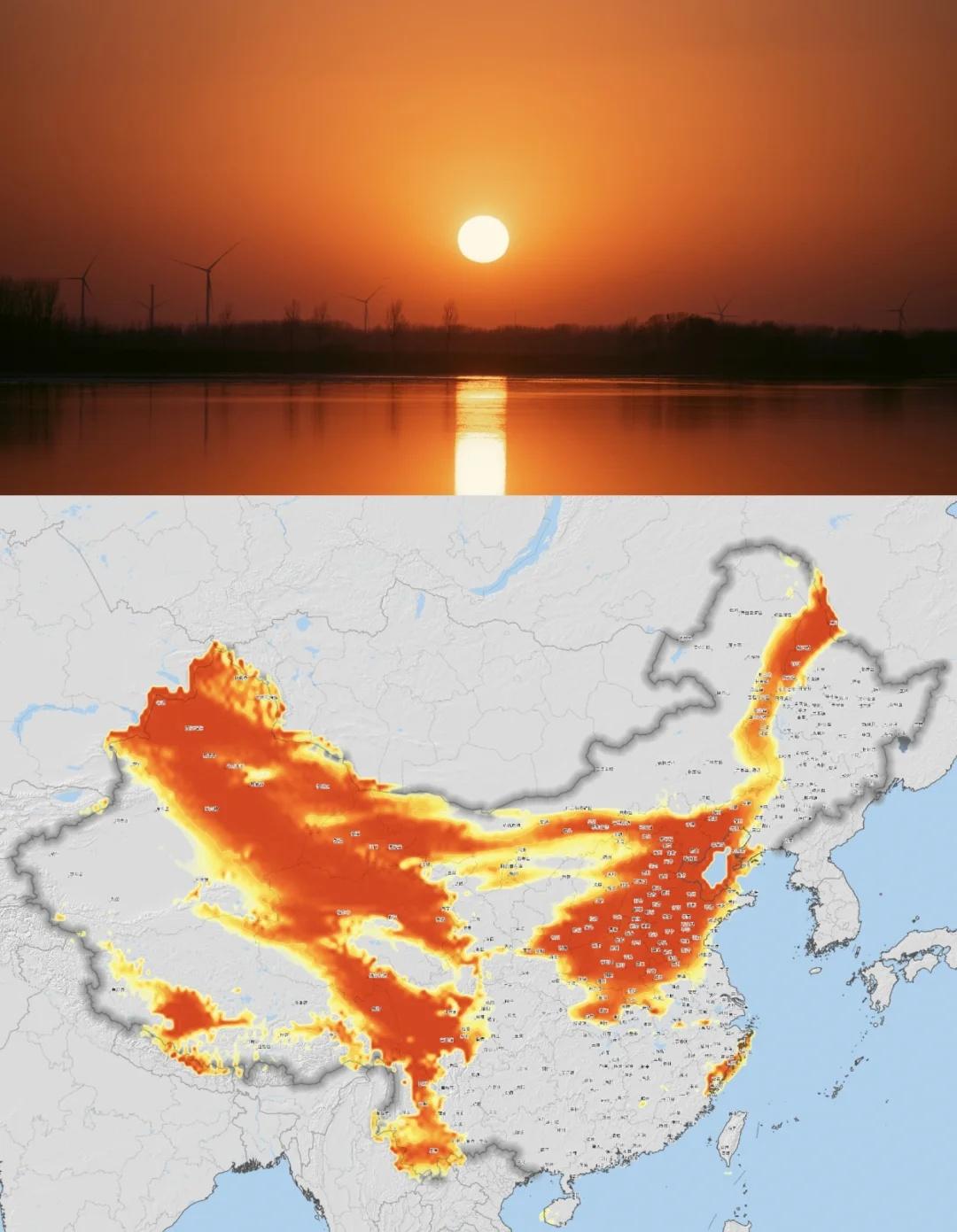 4.4~5｜清明假期日出日落预报【晚更】
🔻4号的日落，5号的日出日落明天还会