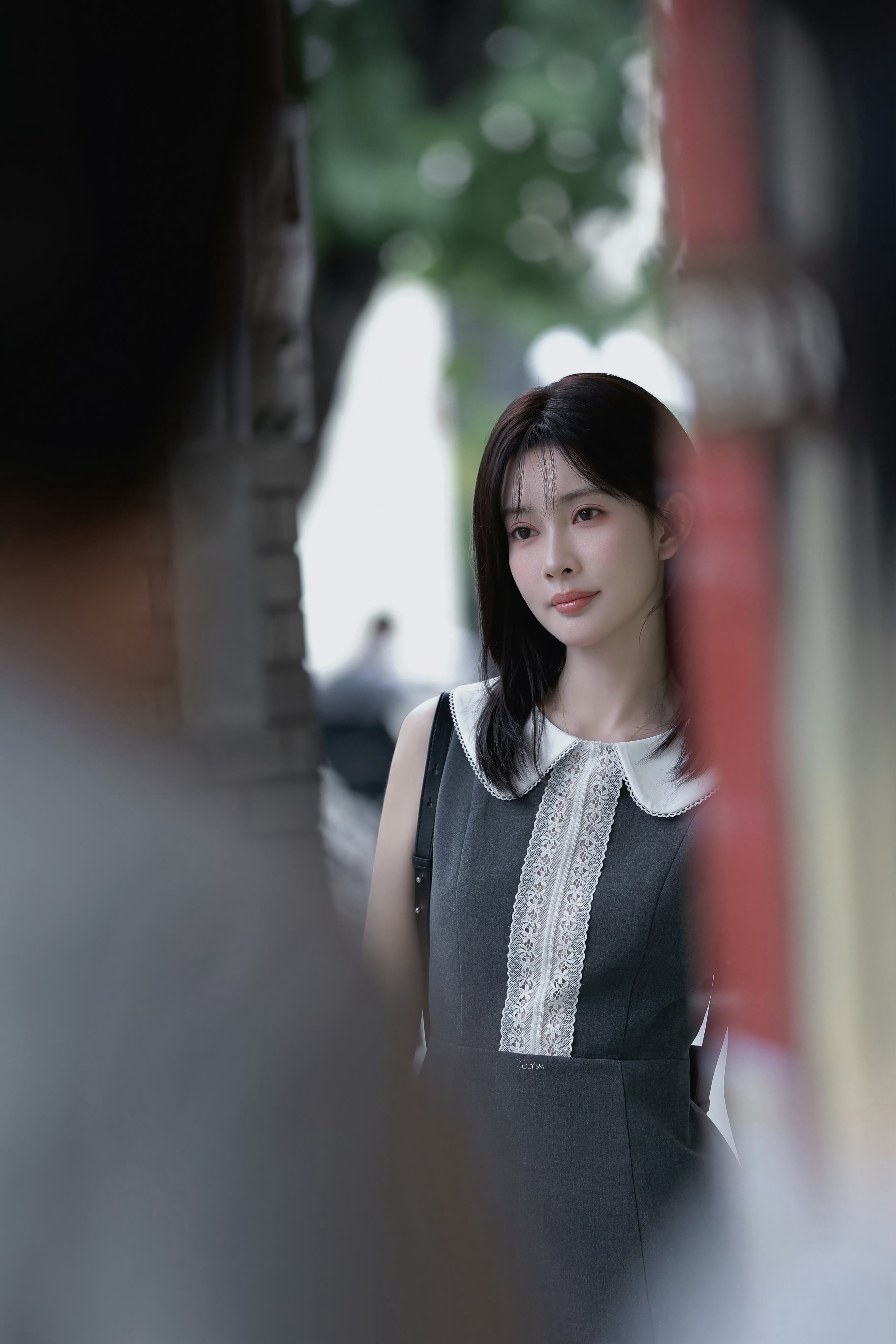 孟子义郝念齐刘海造型郝念学妹完全是萌妹来的[哇] ​​​