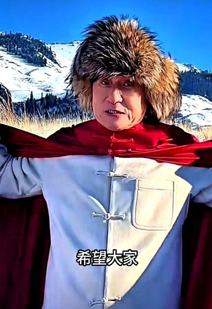 两年前随口应下的一句“等我”，成龙居然真在新疆零下二十度的雪地里把它给兑现了。全