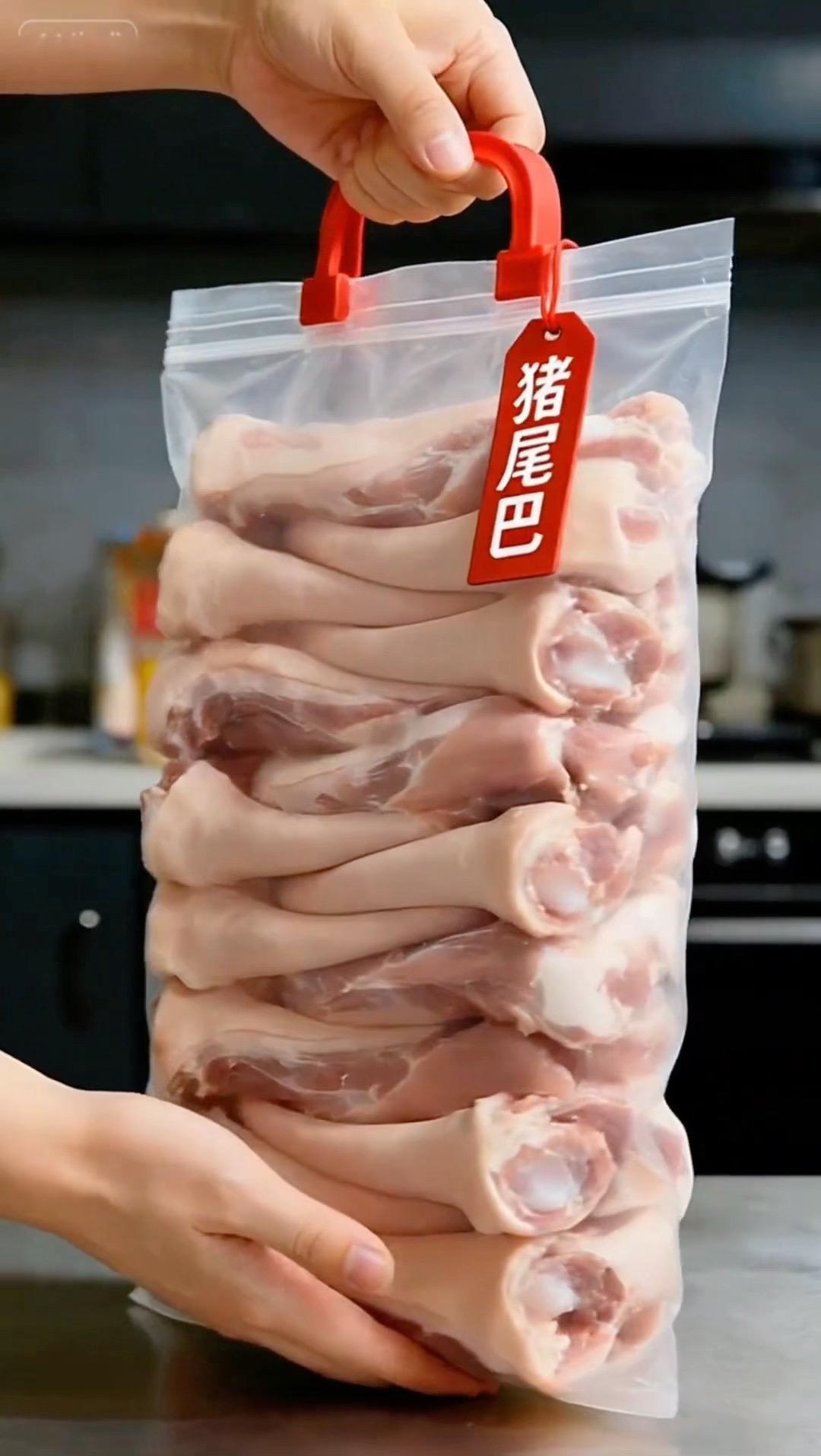 猪尾骨备年货 红烧猪尾巴 舌尖上的味道这是真正的硬菜