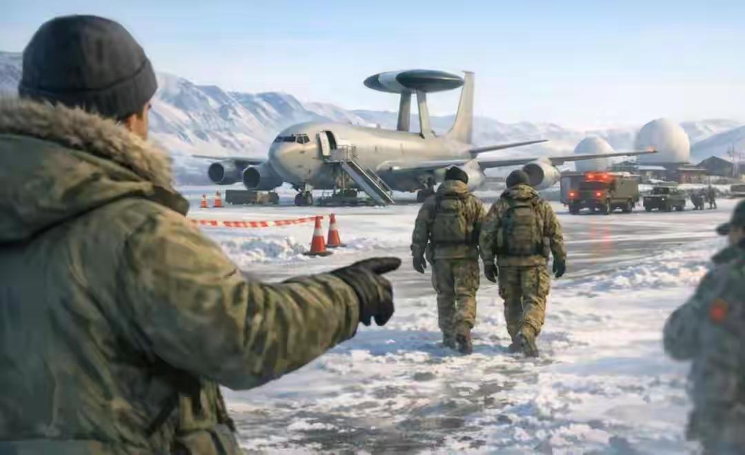 美国增兵格陵兰岛！
    19日，美军北美防空司令部宣布，美军出动了多架军机飞