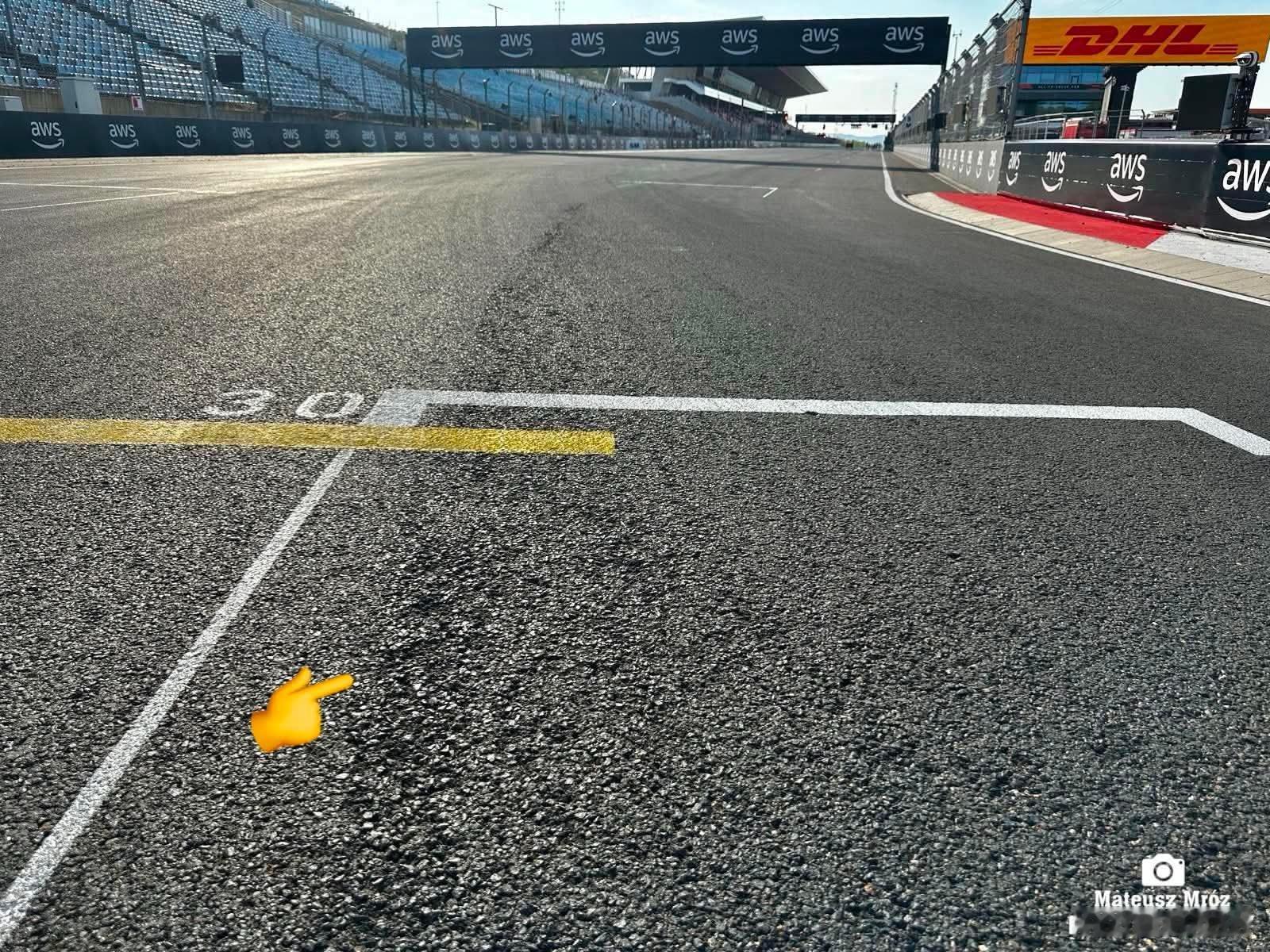 F12026F1匈牙利大奖赛 修复后的沥青表面 