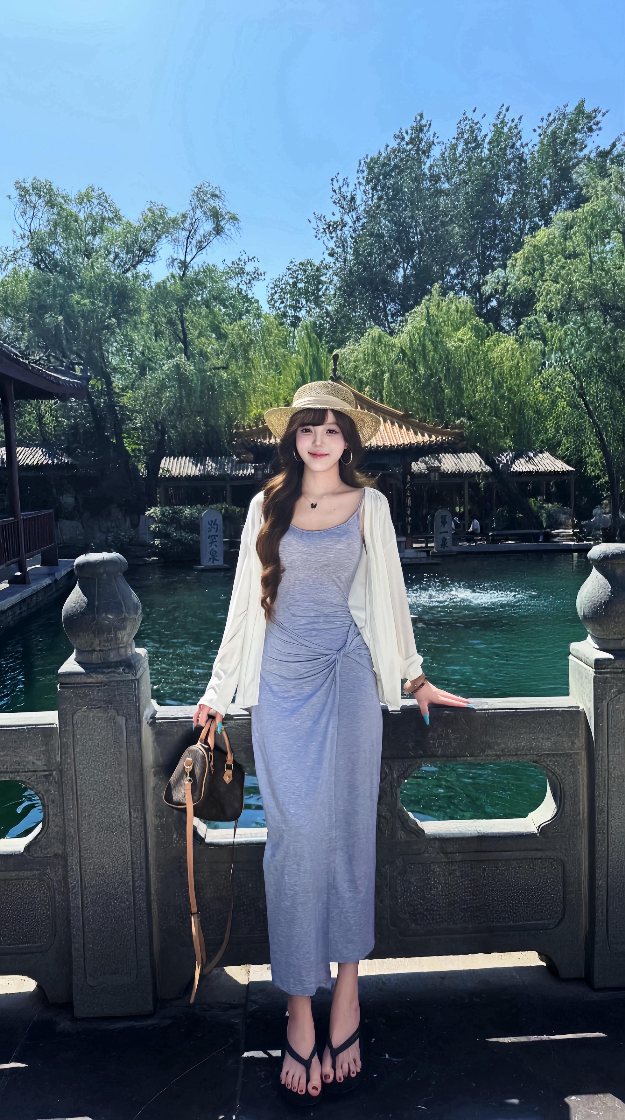 我欲提笔为汝一幅画 佳人请笑纳