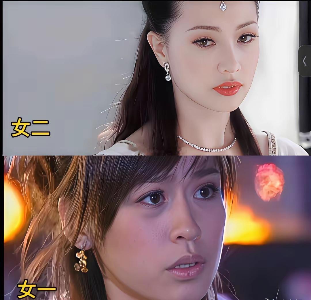以前不让妆，女二可以艳压女主 